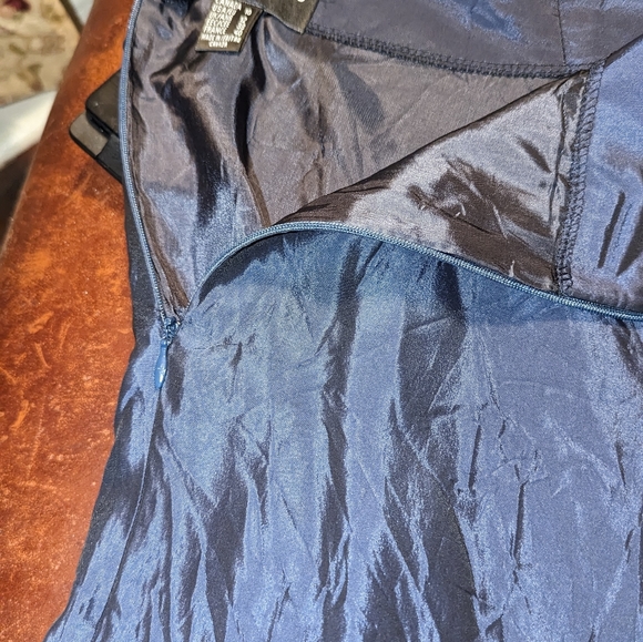 JS Collections size 10 navy skirt suit vintage. - Picture 16 of 16